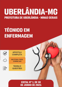 Técnico em Enfermagem - Prefeitura de Uberlândia-MG