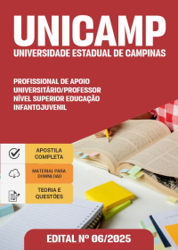 Profissional de Apoio Universitário-Professor - UNICAMP