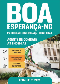 Agente de Combate às Endemias - Prefeitura de Boa Esperança-MG