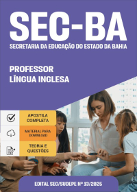 Professor - Língua Inglesa - SEC-BA