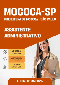 Assistente Administrativo - Prefeitura de Mococa-SP