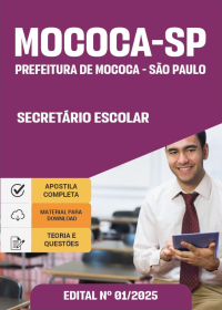 Secretário Escolar - Prefeitura de Mococa-SP