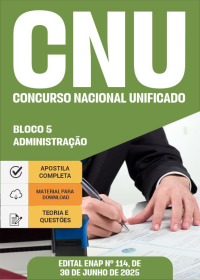 Bloco 5 - Administração - CNU