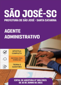 Agente Administrativo - Prefeitura de São José-SC