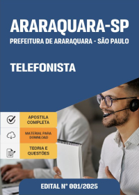Telefonista - Prefeitura de Araraquara-SP