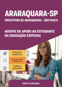 Agente de Apoio ao Estudante da Educação Especial - Prefeitura de Araraquara-SP