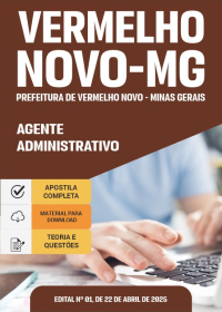 Agente Administrativo - Prefeitura de Vermelho Novo-MG