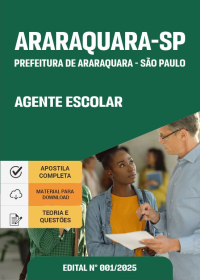 Agente Escolar - Prefeitura de Araraquara-SP