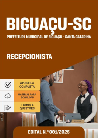 Recepcionista - Prefeitura de Biguaçu-SC