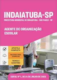 Agente de Organização Escolar - Prefeitura de Indaiatuba-SP