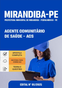 Agente Comunitário de Saúde - Prefeitura de Mirandiba-PE