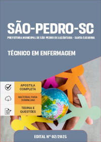 Técnico em Enfermagem - Prefeitura de São Pedro de Alcântara-SC