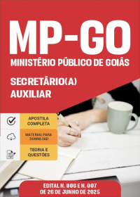 Secretário(a) Auxiliar - MP-GO