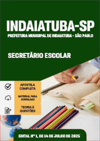 Secretário Escolar - Prefeitura de Indaiatuba-SP