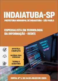 Especialista em Tecnologia da Informação - Redes - Prefeitura de Indaiatuba-SP