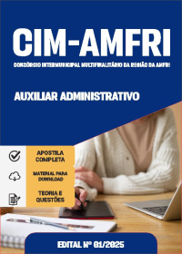 Auxiliar Administrativo - CIM-AMFRI