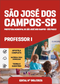 Professor I - Prefeitura de São José dos Campos-SP