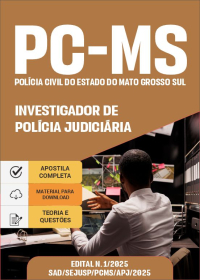 Investigador de Polícia Judiciária - Polícia Civil-MS