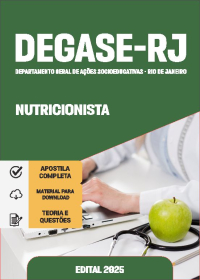 Nutricionista - DEGASE-RJ