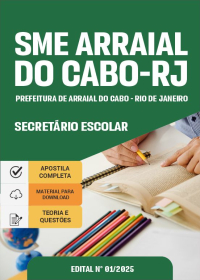 Secretário Escolar - Prefeitura de Arraial do Cabo-RJ