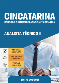 Analista Técnico II - CINCATARINA